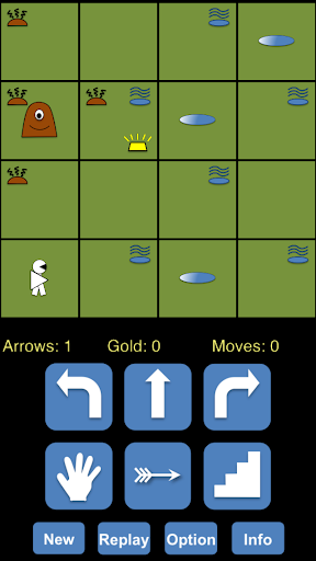 Android application Wumpus World screenshort