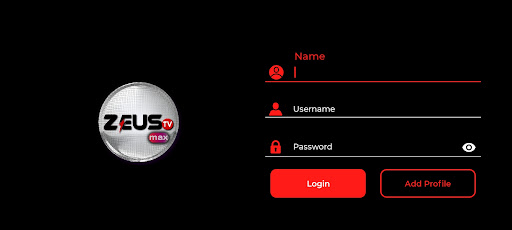 ZeusTV max Screen 3
