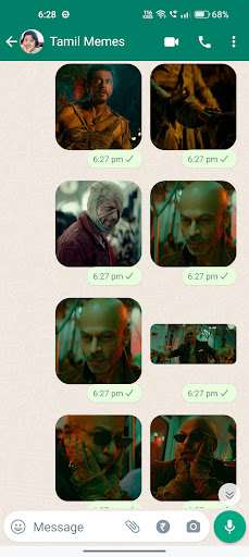 Jawan Animated Stickers Screen 2