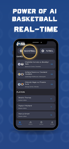 Android application Winning Edge AI screenshort