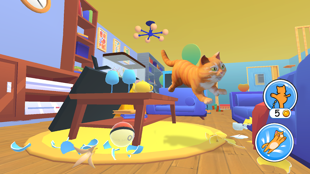 Cat Prank: Pet Chaos MOD APK screenshot