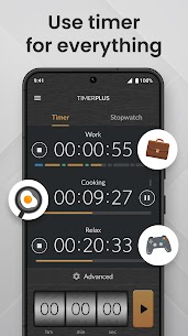 Timer Plus with Stopwatch MOD APK (Pro Unlocked) 3