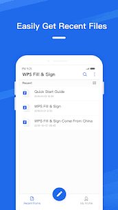 WPS PDF Fill & Sign 1