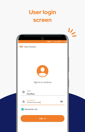 Android application Kozi Internet screenshort
