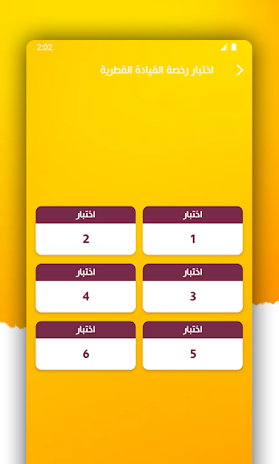 Qatar Driving License Test Screen 2