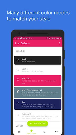 Pie Controls Gestures - Tools - apps
