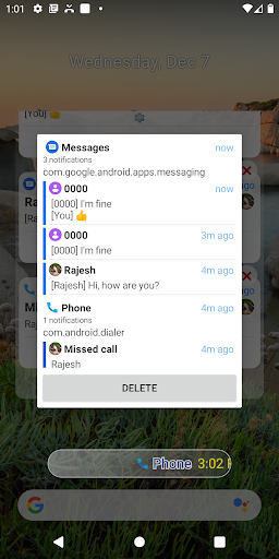 Notification Widget Screen 3