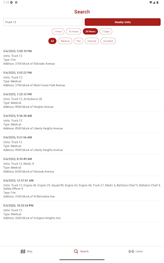 Baltimore Fire Alerts