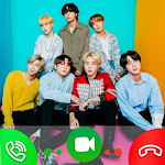 Cover Image of ดาวน์โหลด Fake Call Video BTS For Prank 1.0 APK