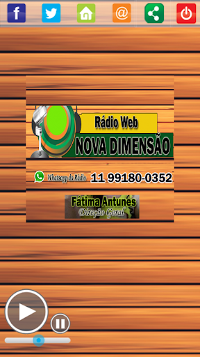Android application Rádio Nova Dimensão Online Fm screenshort