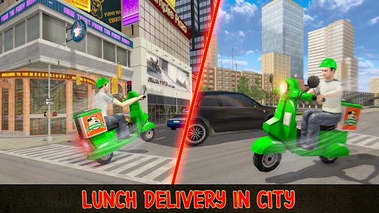 Moto Bike Pizza Delivery Games 2021: Food Cooking 5