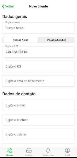 Undcon - Pedidos Screen 3