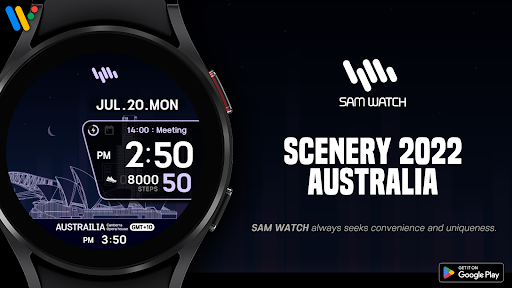 Android application SamWatch Scenery 2022 AUS screenshort