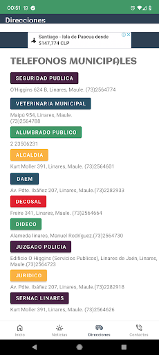 Linares Alerta Screen 2