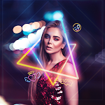 Cover Image of Download Neon 3D Art Photo Editor  APK