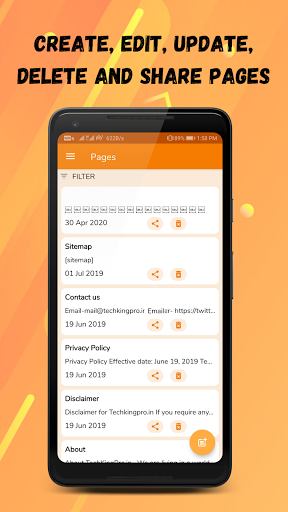 Screenshot of Blogspot Prime : Pocket Blogge