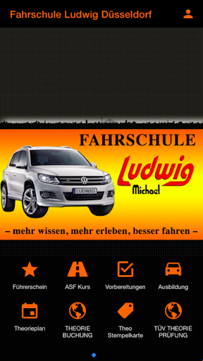 Android application Fahrschule Ludwig Düsseldorf screenshort