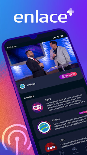 Android application Enlace+ screenshort