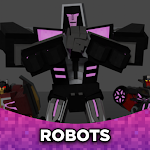 Cover Image of ダウンロード Robots Superheroes mods for Minecraft PE 1.0 APK