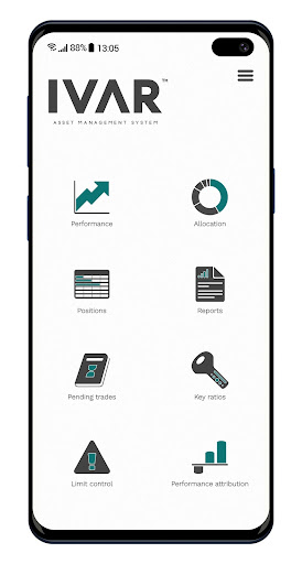 Android application IVAR screenshort