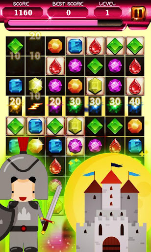 Match 3 Crush Princess Jewels Blast -  Puzzle Game