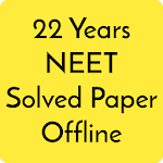 Cover Image of Download 22 Years NEET Solved Papers Offline 2.6 APK