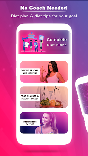 Android application Diet Plan for Weight Loss, Fit screenshort
