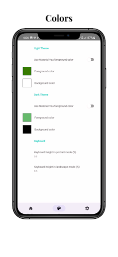 Voice Keyboard Screen 3