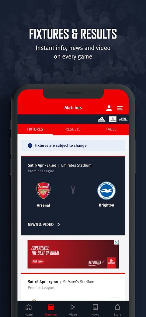 Arsenal Official Appのおすすめ画像4