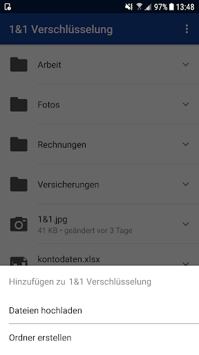 1&1 Verschlüsselung Screen 2
