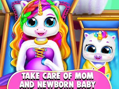 Pregnant Unicorn Mom And Baby Daycare-Unicorn Game 0.30 screenshots 9