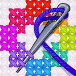 Cover Image of 下载 Cross Stitch Coloring Blitz  APK