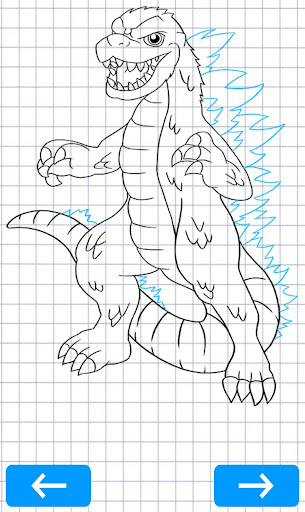 How to draw Godzilla King of the Monsters