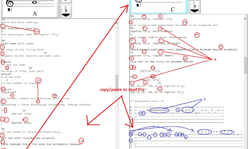Android application Tabs Tune screenshort