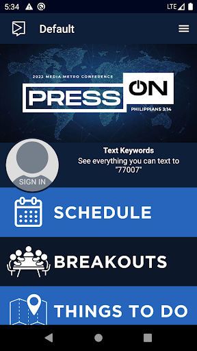 Android application Metro Media screenshort