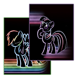 Neon MLP Wallpapers icon