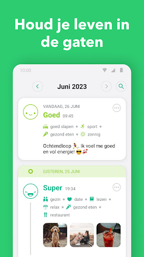 Daylio: Dagboek met Wachtwoord