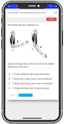 Ruang Belajar SMP/MTS Lengkap Screen 3