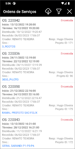 RootOSColetor Screen 2