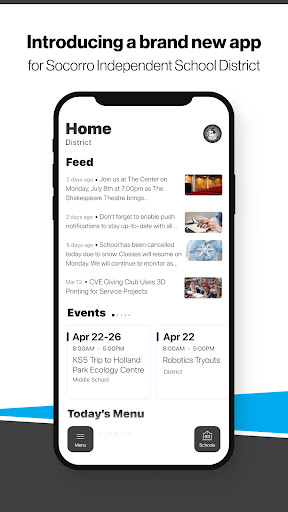 Android application Socorro ISD, TX screenshort