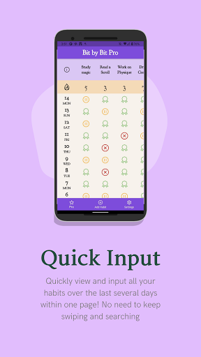 Bit By Bit Habit Tracking