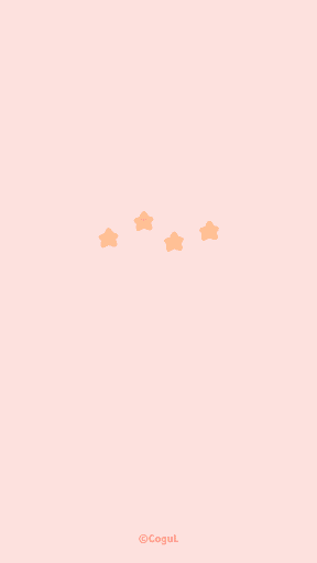 Android application 카카오톡 테마 - 심플 미니 별_베이비 핑크 screenshort