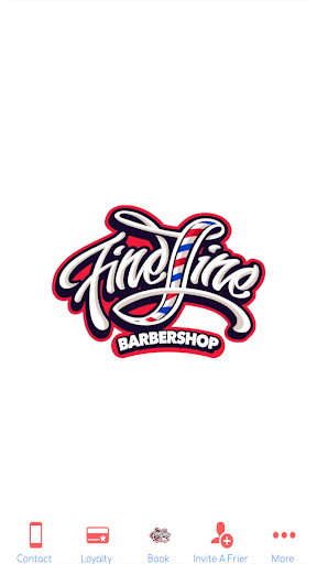 Android application FineLine Barbershop screenshort