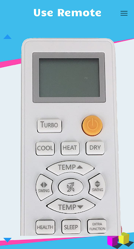 Android application Remote Control for Haier AC screenshort