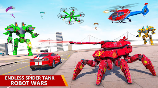 Spider Tank Robot Car Game 3d 1.3.0 screenshots 2