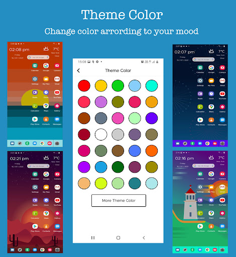 Screenshot of Mac OS Style Launcher -Desktop