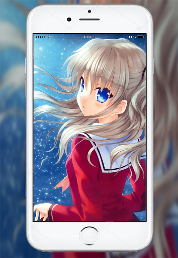 Android application Anime Girl Wallpaper screenshort