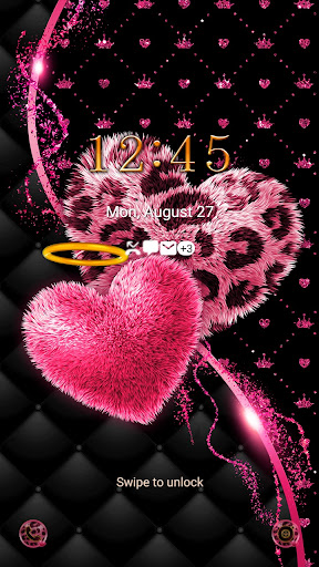 Black Pink Curve - Wallpaper Screen 2