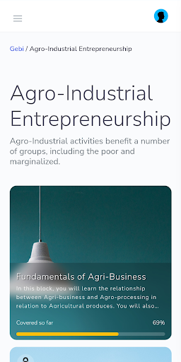 GEBI : Entrepreneurship Edu Screen 3