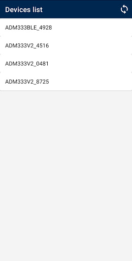 Android application ADM Configurator screenshort